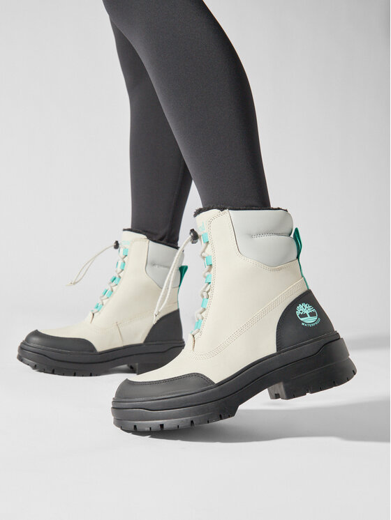 Timberland Stivaletti Brooke Valley Winter Wp TB0A5Y1CL771 Bianco