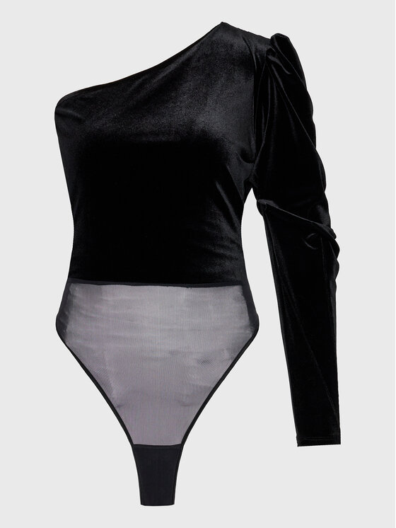 Undress Code Undress Code Bodijs Flaneur 321 Melns Slim Fit