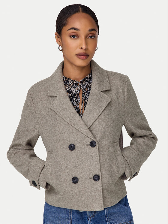 ONLY ONLY Prijelazna jakna Freja 15320983 Smeđa Regular Fit