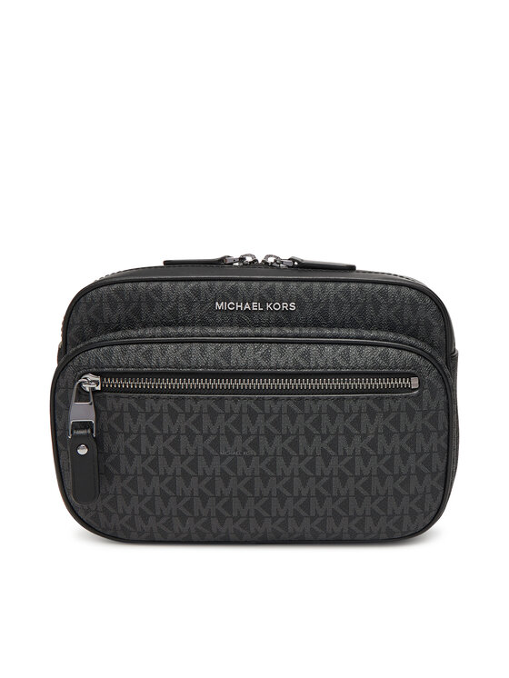 MICHAEL Michael Kors MICHAEL Michael Kors Ledvinka Hudson 33H0LHDY1B Černá