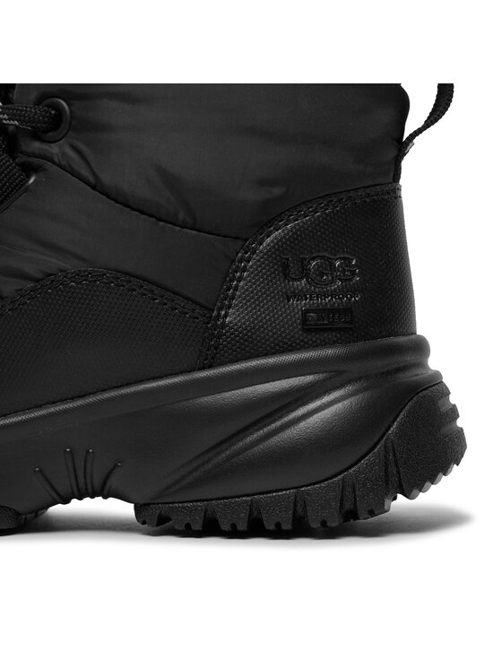 Ugg Ugg Sniego batai W Yose Puffer Lace 1143844 Juoda