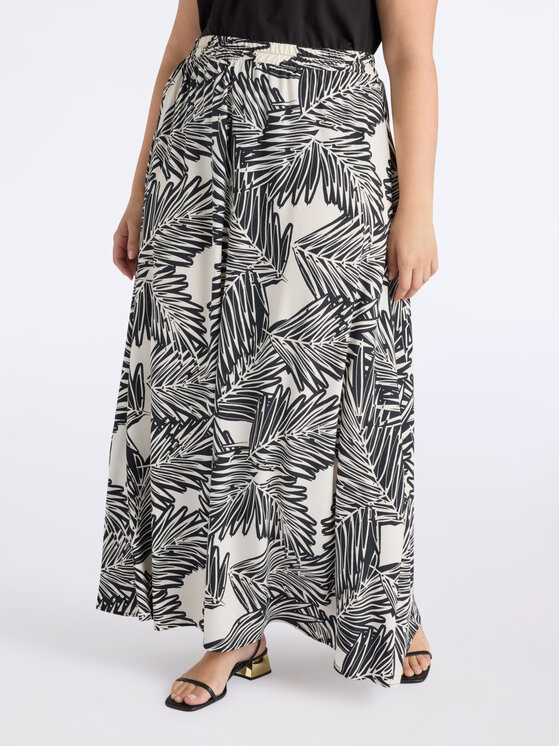 Fiorella Rubino Fiorella Rubino Gonna maxi 1045L100517N0S1 Nero A-Line Fit