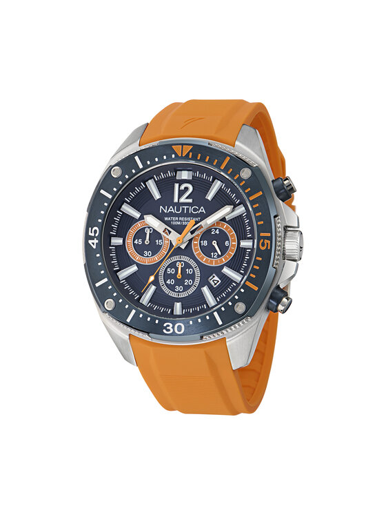 Nautica Nautica Годинник Sporty SET NAPBSS504 Срібний
