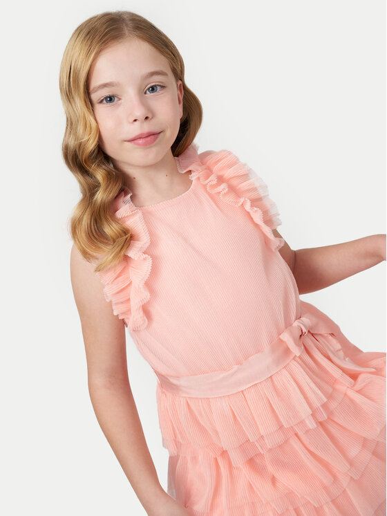 Mayoral Mayoral Elegantes Kleid 6943 Rosa Regular Fit