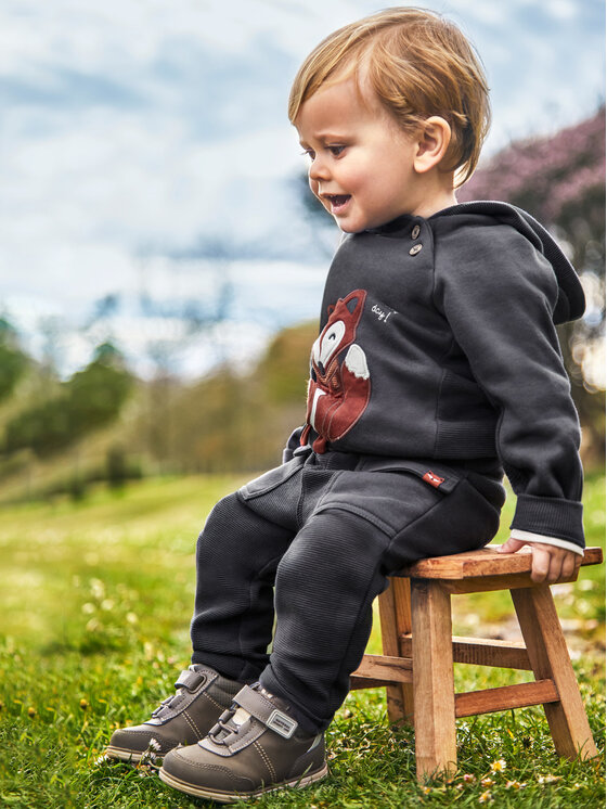 Mayoral Mayoral Kalhoty z materiálu 2531 Šedá Regular Fit
