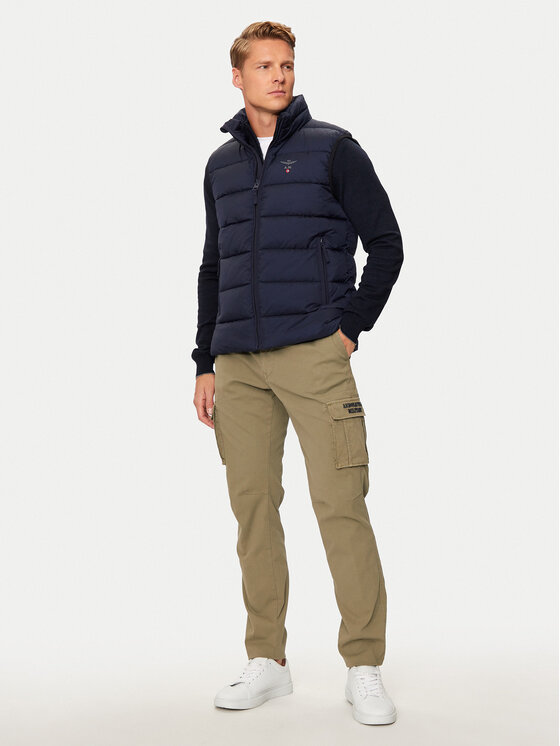 Aeronautica Militare Aeronautica Militare Жилет 242AB2185CT3375 Cиній Regular Fit
