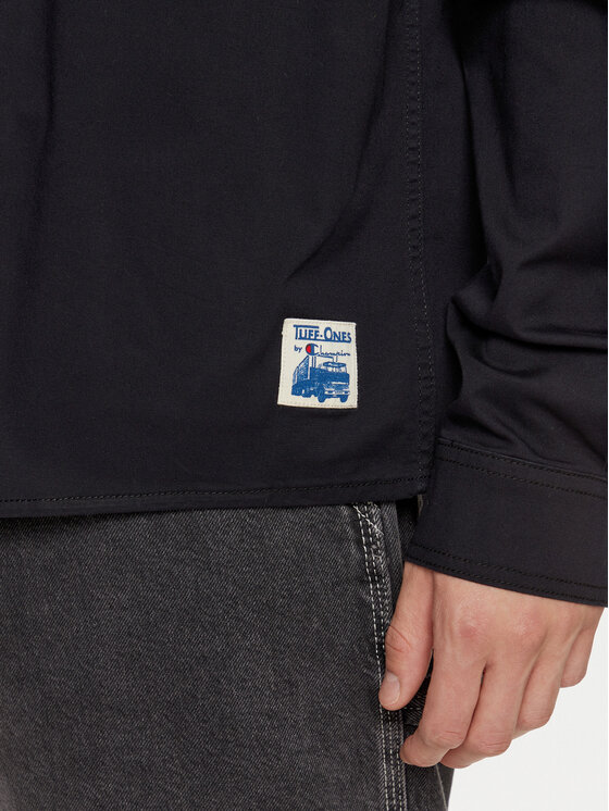 Champion Champion Marškiniai 220508 Juoda Regular Fit