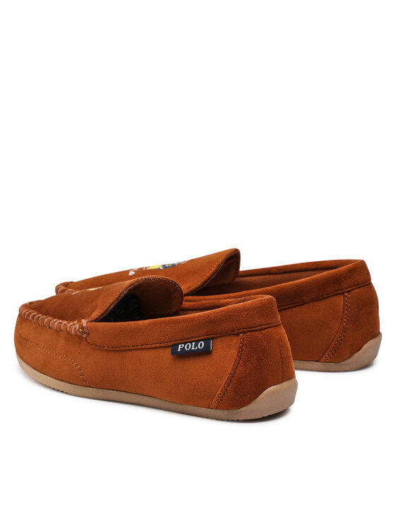 Polo Ralph Lauren Polo Ralph Lauren Kapcie Declan Bear RF103260 Brązowy