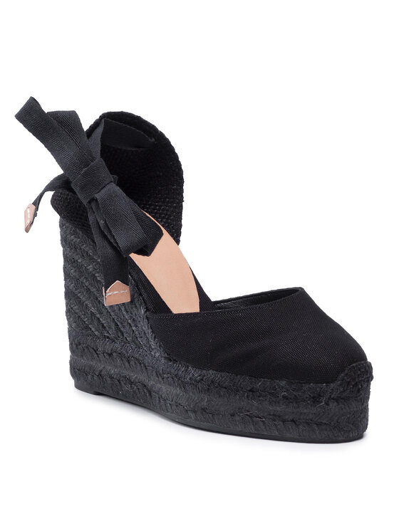 Castañer Castañer Espadrile Carina C/8ED/001 020966-100 Negru
