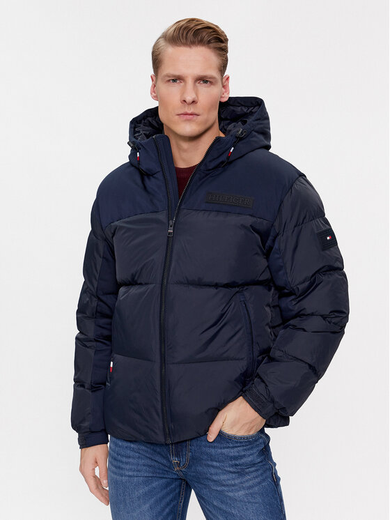 Tommy Hilfiger Tommy Hilfiger Télikabát New York MW0MW32771 Sötétkék Regular Fit