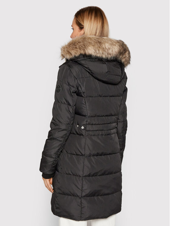 LAUREN RALPH LAUREN Lauren Ralph Lauren Μπουφάν πουπουλένιο Trim 297728271001 Μαύρο Regular Fit