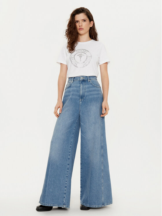 JOOP! JOOP! T-Shirt 58  10018228 30042942 Biały Slim Fit