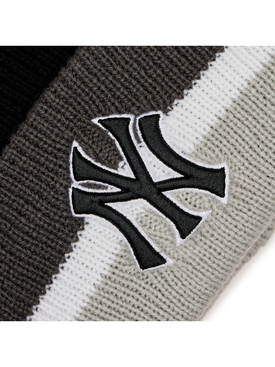 47 Brand 47 Brand Шапка MLB New York Yankees Split Cuff 47 B-SPLCC17ACE-BK Черен