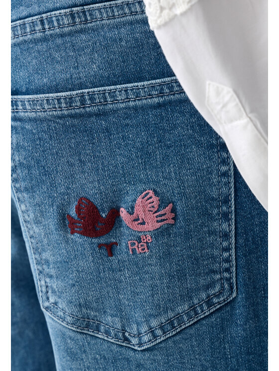 TATUUM TATUUM Jeansy DOBRAWA 1 Granatowy Wide Fit