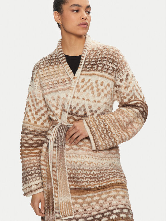 United Colors Of Benetton United Colors Of Benetton Cardigan 115CE6042 Beige Regular Fit