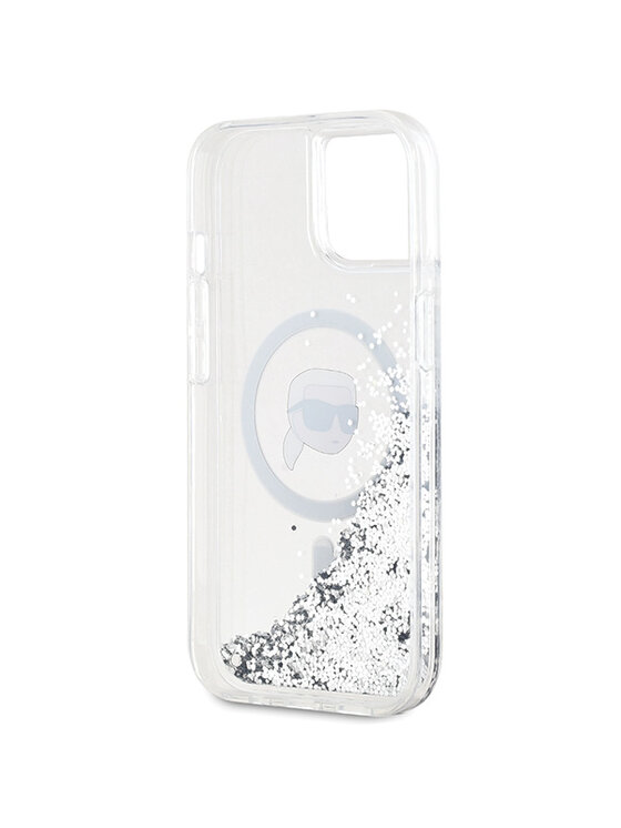 KARL LAGERFELD KARL LAGERFELD Etui na telefon Apple iPhone 15 Przezroczysty