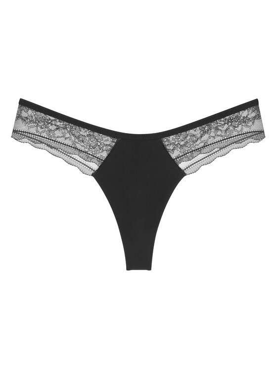 Triumph Triumph Chilot tanga Comfort Allure 10226379 Negru