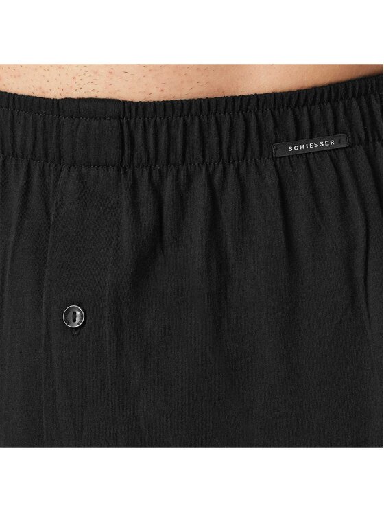 SCHIESSER SCHIESSER Bokserki 28982 Czarny