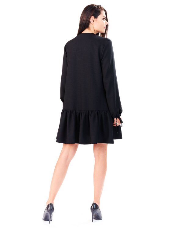 Infinite You Infinite You Sukienka letnia M146 Czarny Basic Fit