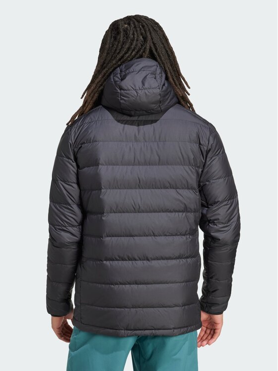 adidas adidas Kurtka wielofunkcyjna Terrex Multi Light Down CLIMAWARM Hooded Czarny Regular Fit