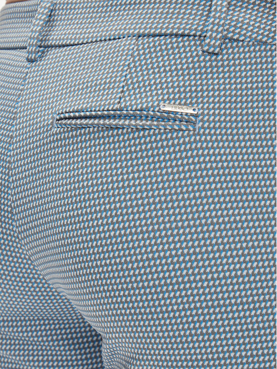 Liu Jo Liu Jo Kalhoty z materiálu MA4310 J4063 Modrá Regular Fit