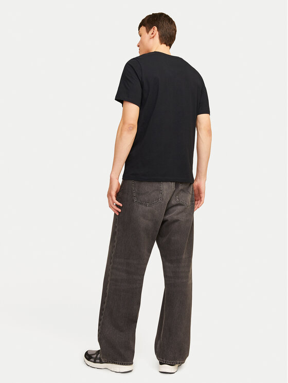 Jack & Jones Jack & Jones T-Shirt Erris 12256799 Μαύρο Standard Fit