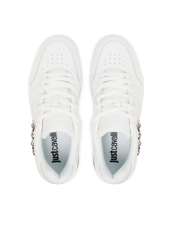 Just Cavalli Just Cavalli Sneakersy 80RA3SM4 ZPC10 Biały