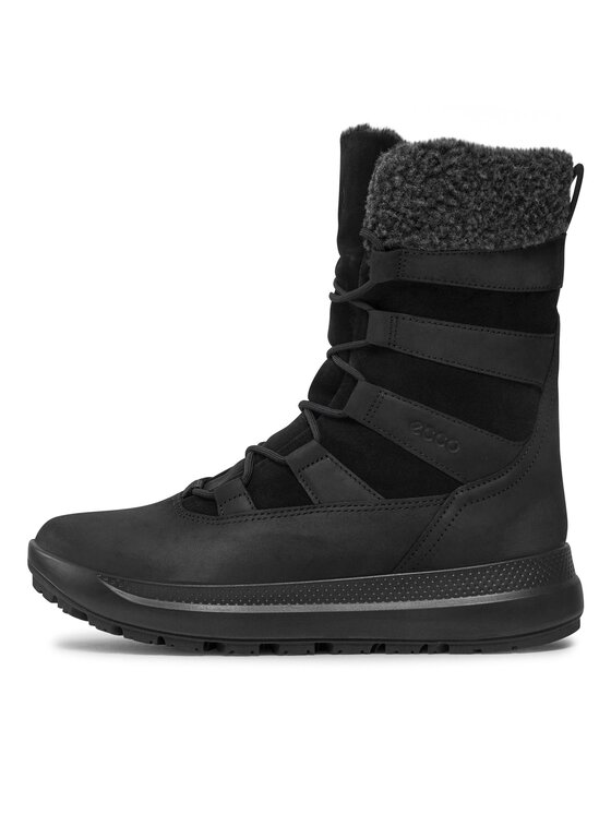 ECCO ECCO Polokozačky Solice Waterproof 42021351052 Černá