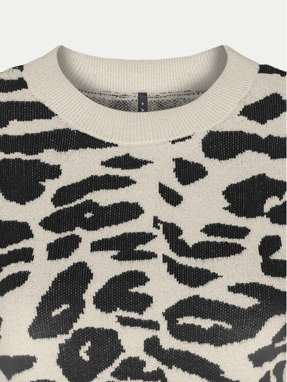 ONLY ONLY Sweater Lima 15339828 Bézs Cropped Fit