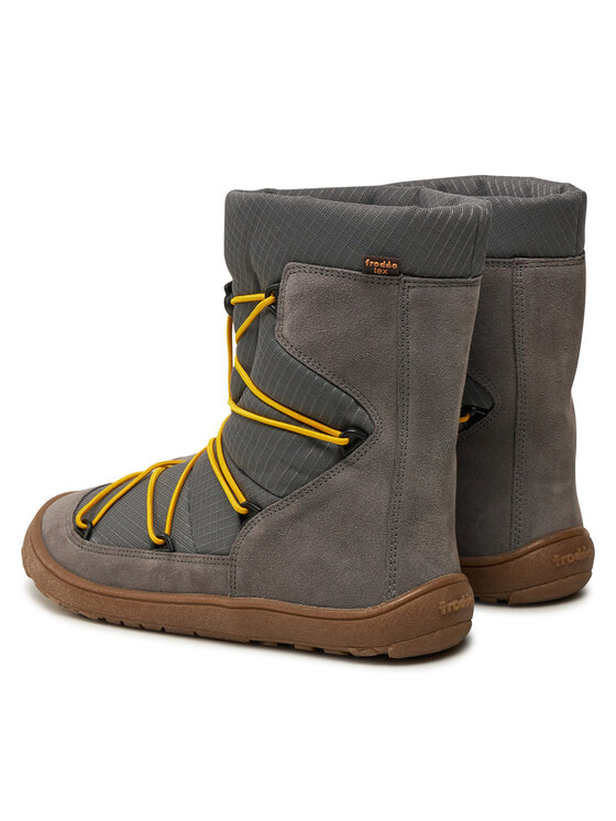 Froddo Froddo Μπότες Barefoot Tex Track Wool G3160239-4 D Γκρι