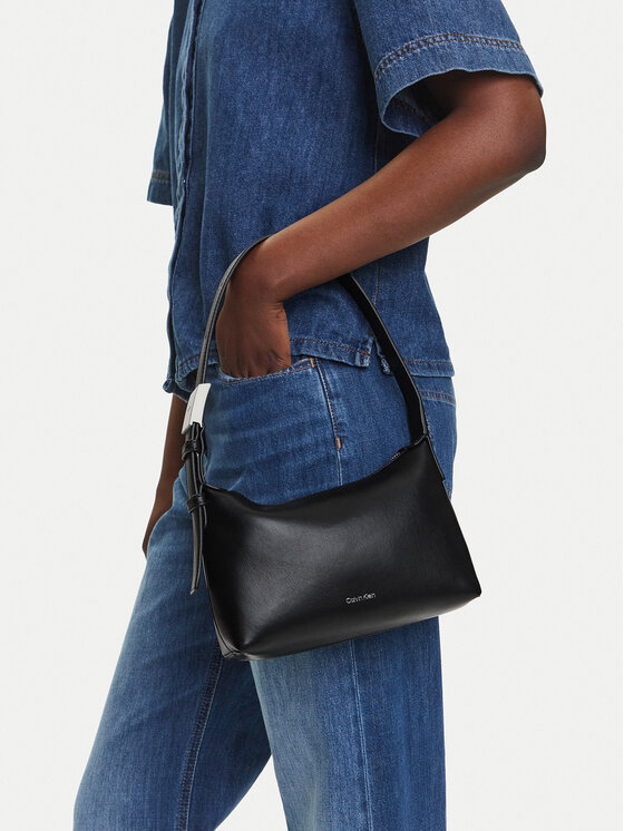 Calvin Klein Calvin Klein Τσάντα Hardware Handle Mini Bag K60K613027 Μαύρο