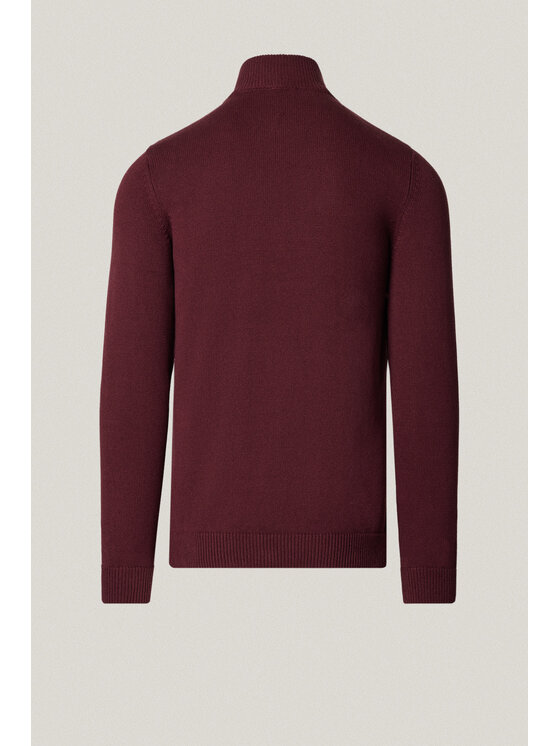Próchnik Próchnik Sweter PM13 SW073225000014 Bordowy Regular Fit