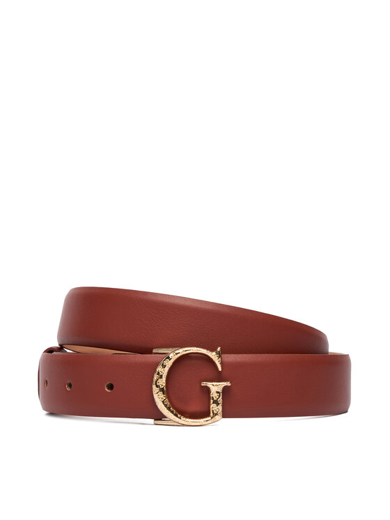 Guess Guess Дамски колан BW9271 P5430 Кафяв