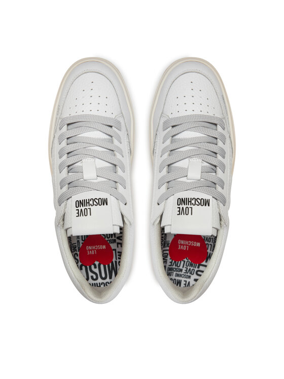 LOVE MOSCHINO LOVE MOSCHINO Sneakersy JA15274G1IJC410C Biały