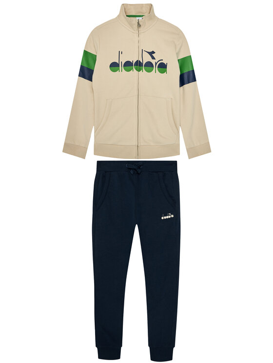 Diadora Diadora Jogginganzug 5Palle 102.176499 Beige Regular Fit