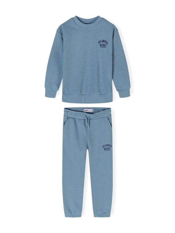 minoti minoti Bluza 23fleece205 Niebieski Regular Fit