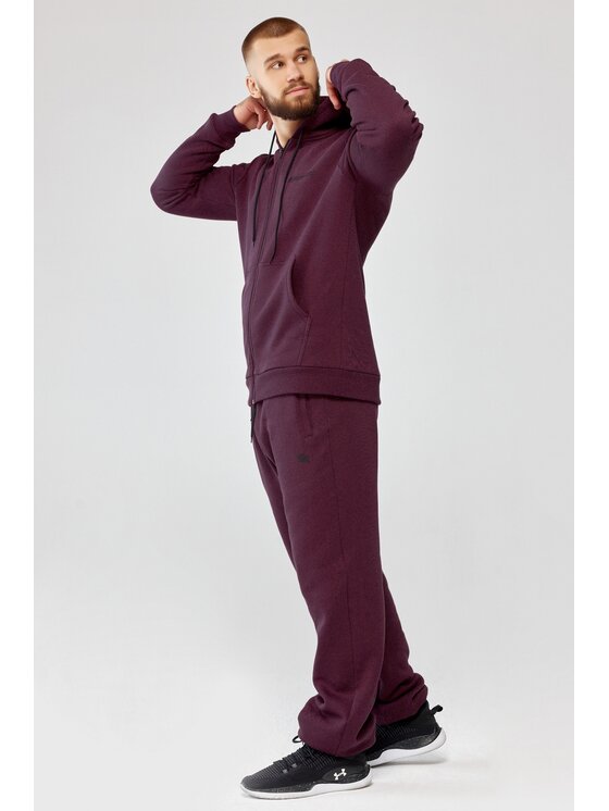 ROUGH RADICAL ROUGH RADICAL Bluza TRACK HOODIE ZIP Bordowy Oversize