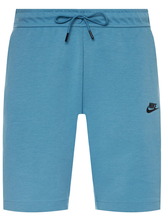 Nike Nike Спортни шорти Sportswear Tech Fleece 928513 Син Standard Fit