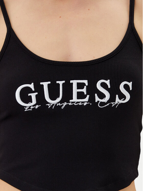 Guess Guess Top V5GP16 K8RT2 Černá Regular Fit