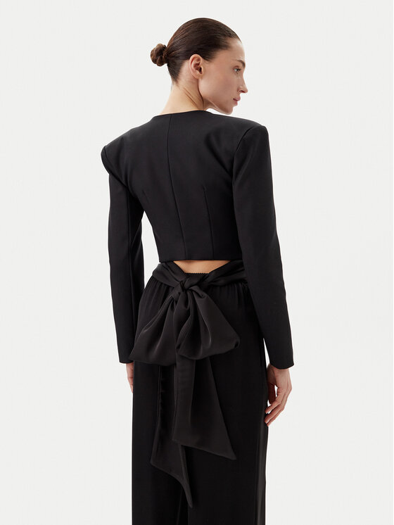 Eleh Eleh Suknjič ESS250171 Črna Regular Fit