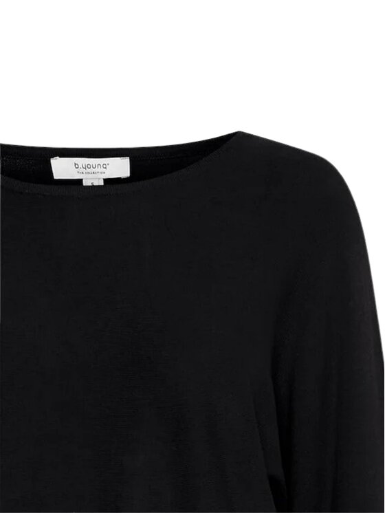 b.young b.young Maglione BYMMORLAV BAT JUMPER Nero Regular Fit