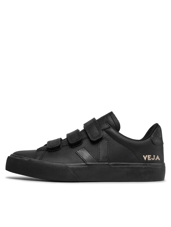 Veja Veja Sneakersy Recife Logo Chromefree Leather RC0502955A Czarny