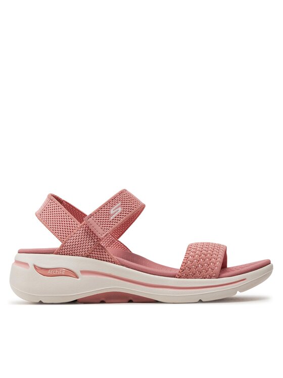 Skechers Skechers Szandál Go Walk Arch Fit Sandal-Polished 140264/ROS Rózsaszín