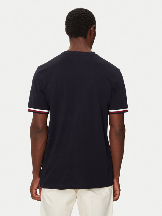 Tommy Hilfiger Tommy Hilfiger Marškinėliai MW0MW36452 Tamsiai mėlyna Regular Fit