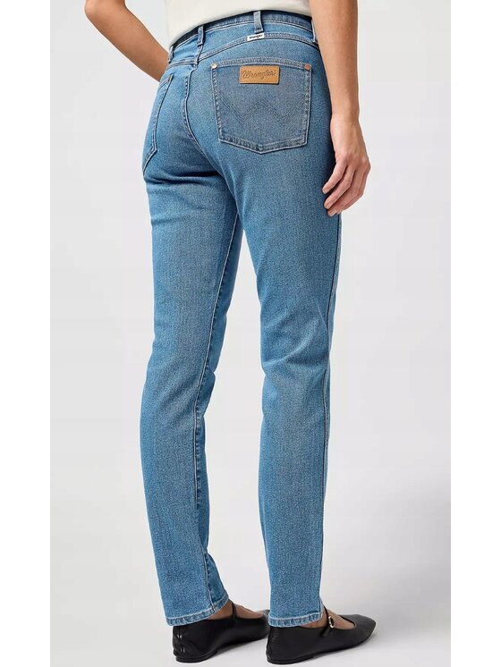 Wrangler Wrangler Jeansy Piper Niebieski Slim Fit