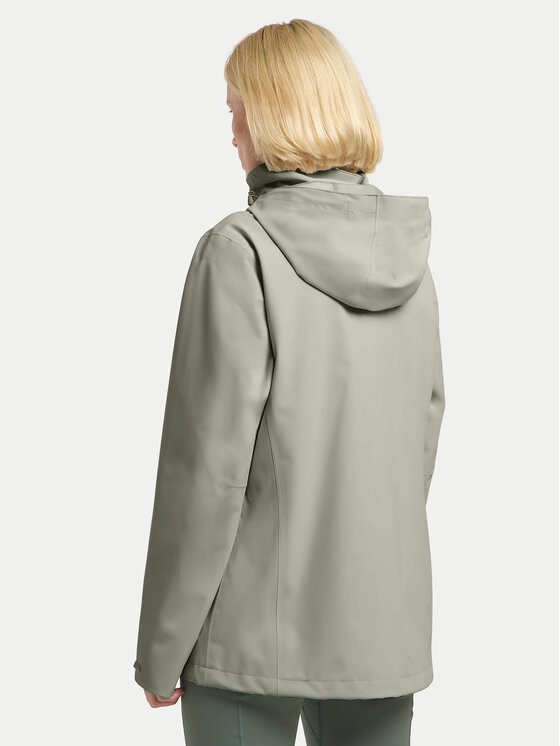 Jack Wolfskin Jack Wolfskin Outdoor-Jacke Trailtime 2l A63902 Grün Regular Fit