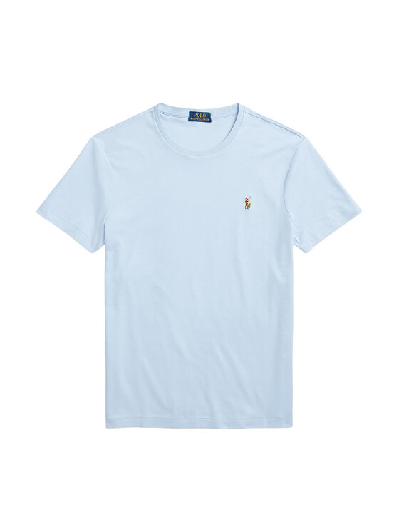 Polo Ralph Lauren Polo Ralph Lauren Majica Classics 710740727 Svetlo modra Slim Fit