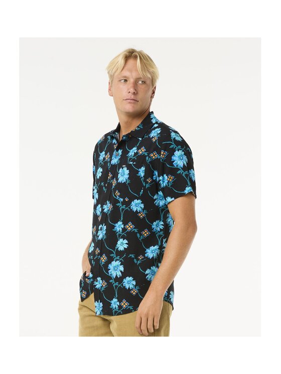 Rip Curl Rip Curl Koszula Surf Revival S/S Shirt Czarny Standard Fit