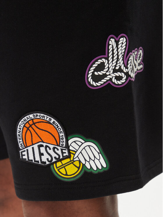 Ellesse Ellesse Pantaloncini sportivi Bronxa Short SHV20121 Nero Regular Fit