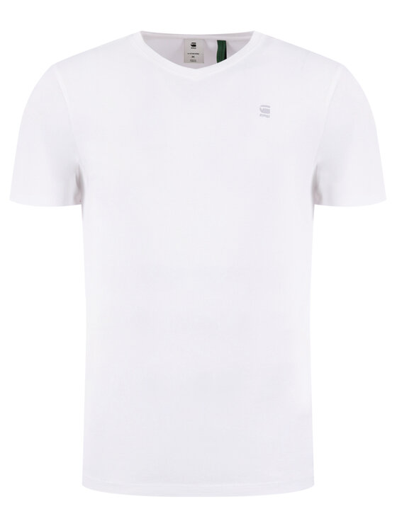 G-Star Raw G-Star Raw Majica Base-S D16412-336-110 Bela Regular Fit